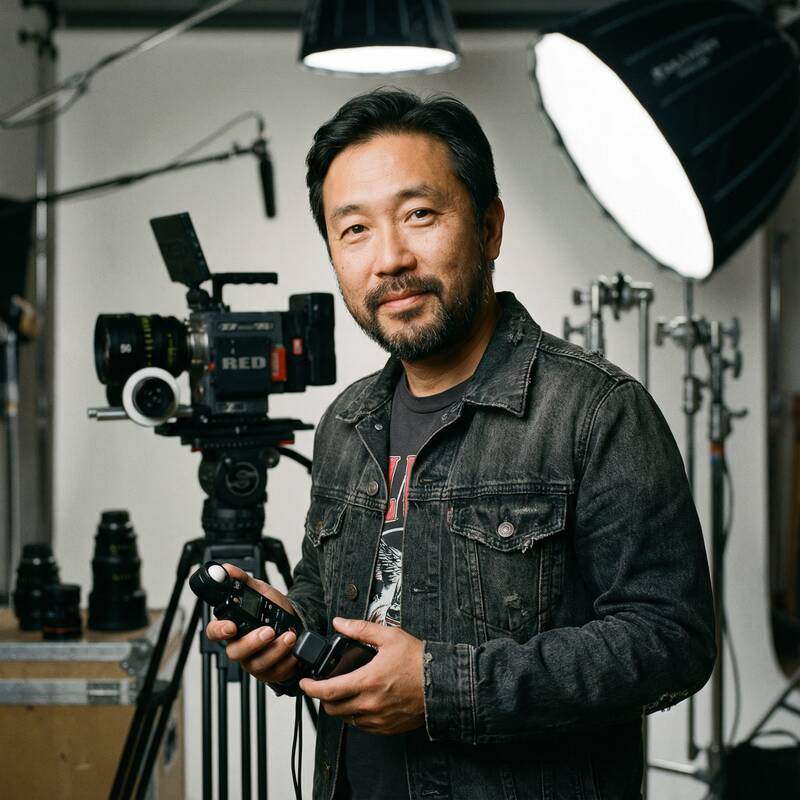 黄色仓库摄影师